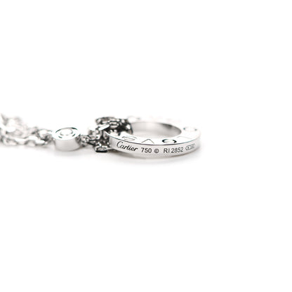 Cartier 18K White Gold Diamond LOVE Bracelet 5 of 5
