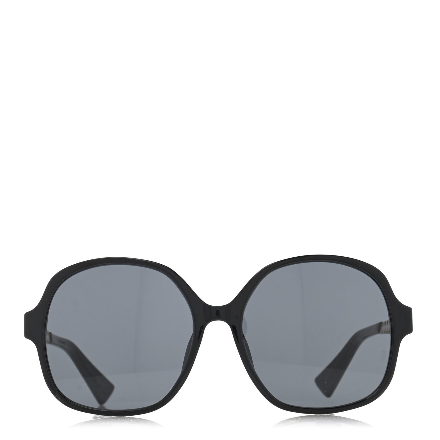 Acetate Diorama 8F Sunglasses Black Gold