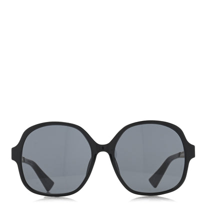 Christian Dior Acetate Diorama 8F Sunglasses Black Gold 2 of 10