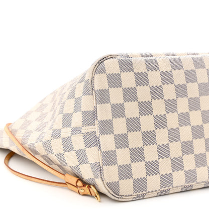 Louis Vuitton Damier Azur Neverfull MM 9 of 11
