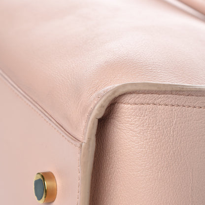 Saint Laurent Calfskin Small Monogram Cabas Pale Blush 11 of 11