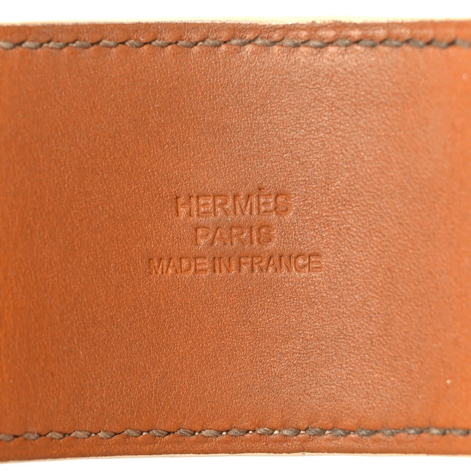 Hermes Epsom Collier de Chien CDC Bracelet S  White 4 of 8