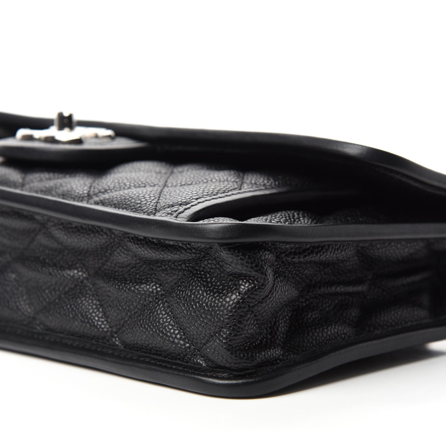 Chanel Caviar Quilted Medium French Riviera Flap Black 8 of 12