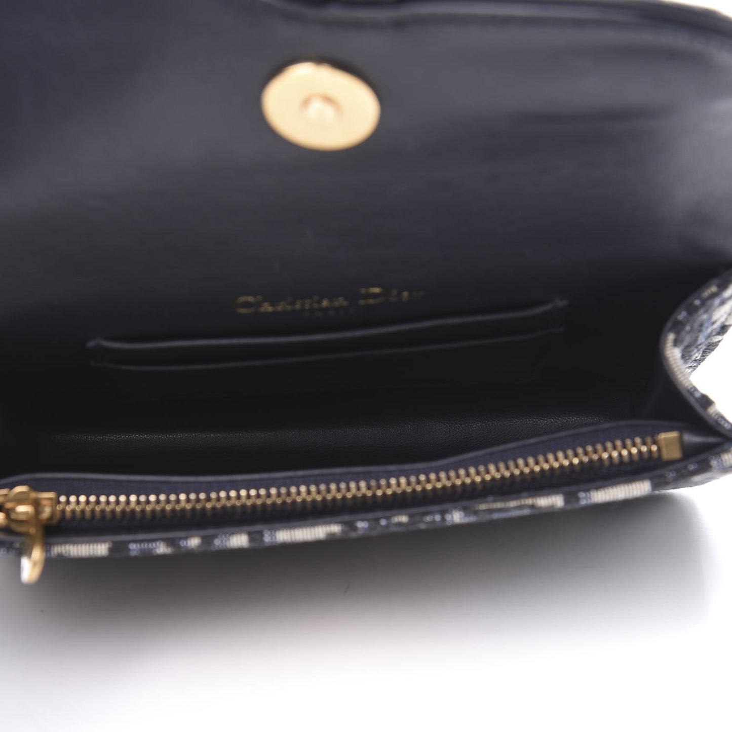 Oblique Saddle Belt Bag Blue