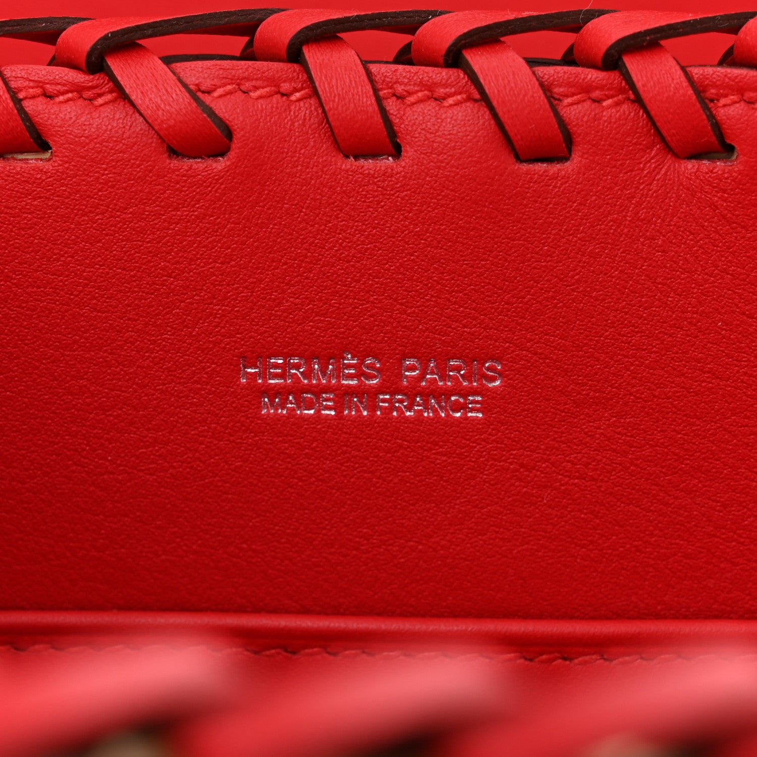 Hermes Wicker Swift Picnic Mini Kelly 20 Naturel Rouge De Coeur 6 of 11