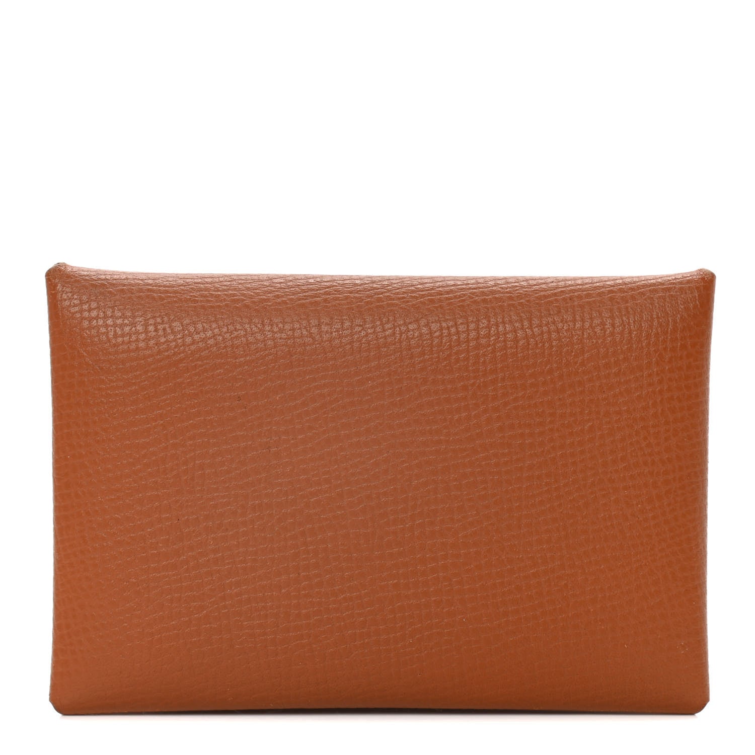Hermes Epsom Calvi Card Case Gold 1 of 8