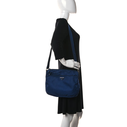 Prada Tessuto Nylon Messenger Bag Royal 2 of 13