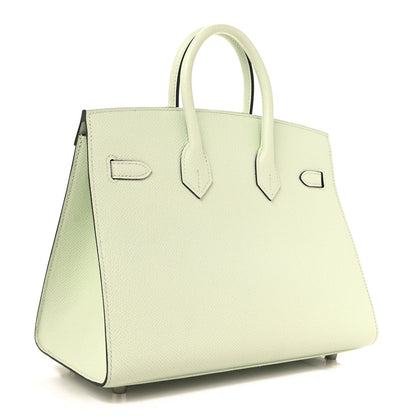 Hermes Epsom Birkin Sellier 25 Vert Fizz 3 of 11