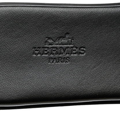 Hermes Calfskin Giulia Sandals 39 Black 7 of 9