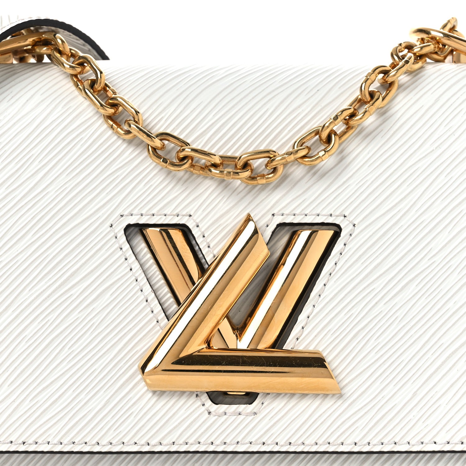 Louis Vuitton Epi Twist Shoulder Bag PM White 8 of 12