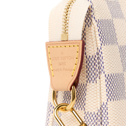 Louis Vuitton Damier Azur Pochette Accessories NM 7 of 10