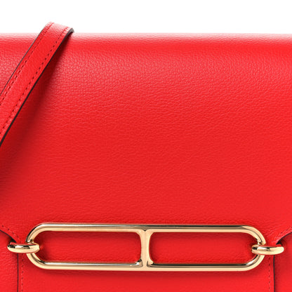 Hermes Evercolor Mini Sac Roulis Rouge De Coeur 8 of 10