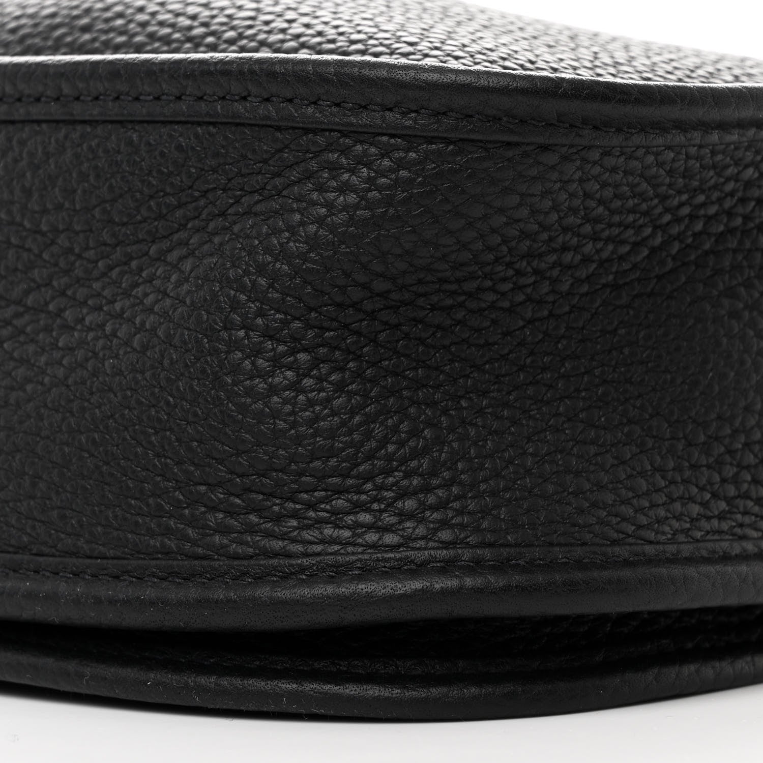Hermes Taurillon Clemence EVELYNE III PM Black 10 of 11