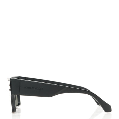 Louis Vuitton Acetate Monogram Waimea Z1583E Sunglasses Black 3 of 9