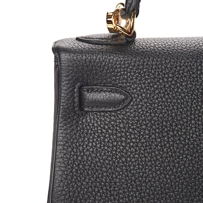 Hermes Togo Kelly Retourne 25 Black 35 of 42