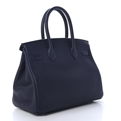 Hermes Togo Birkin 30 Bleu Nuit 2 of 10