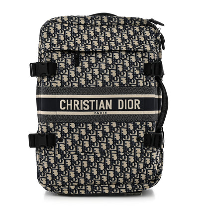 Christian Dior Oblique Small Diortravel Suitcase Blue 1 of 9