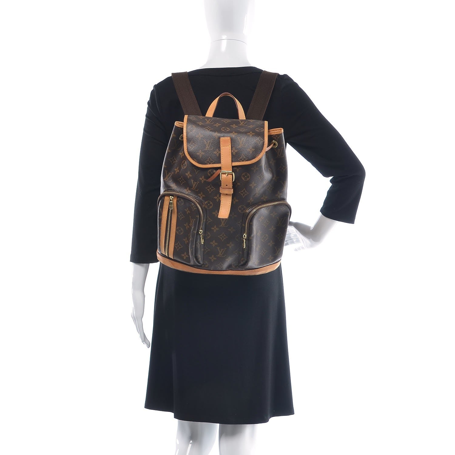 Louis Vuitton Monogram Bosphore Backpack 2 of 10