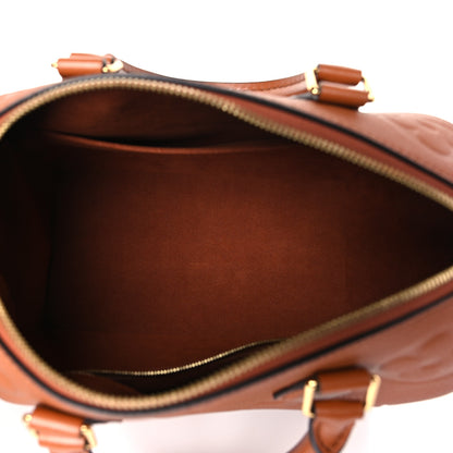 Louis Vuitton Empreinte Monogram Giant Speedy Bandouliere 25 Cognac 5 of 8