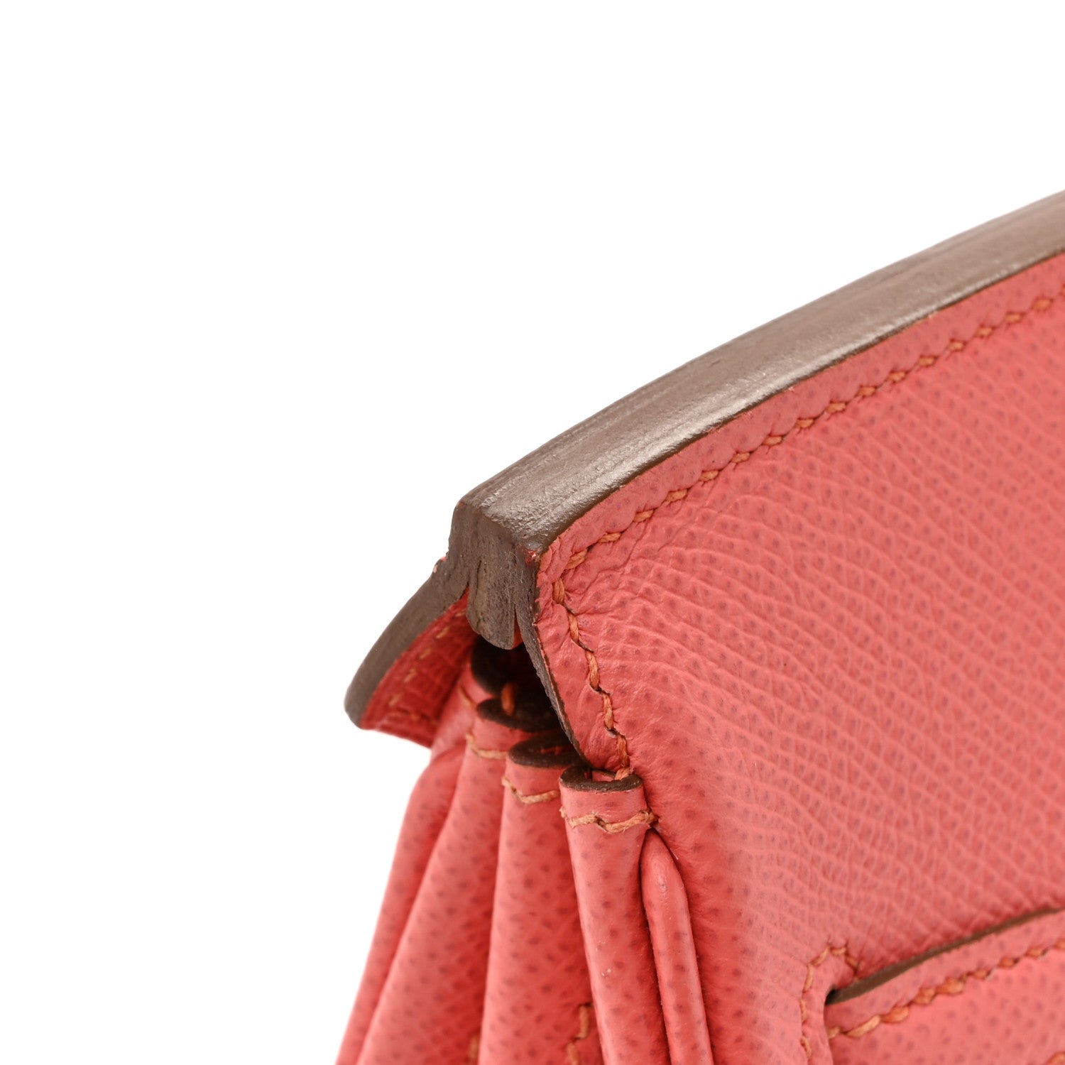 Hermes Epsom Birkin 25 Flamingo 11 of 12