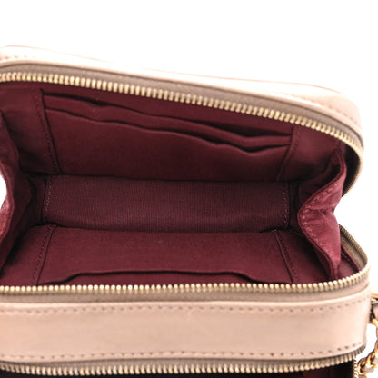 Chanel Metallic Lambskin Mini Coco Boy Camera Case Dark Gold 6 of 12