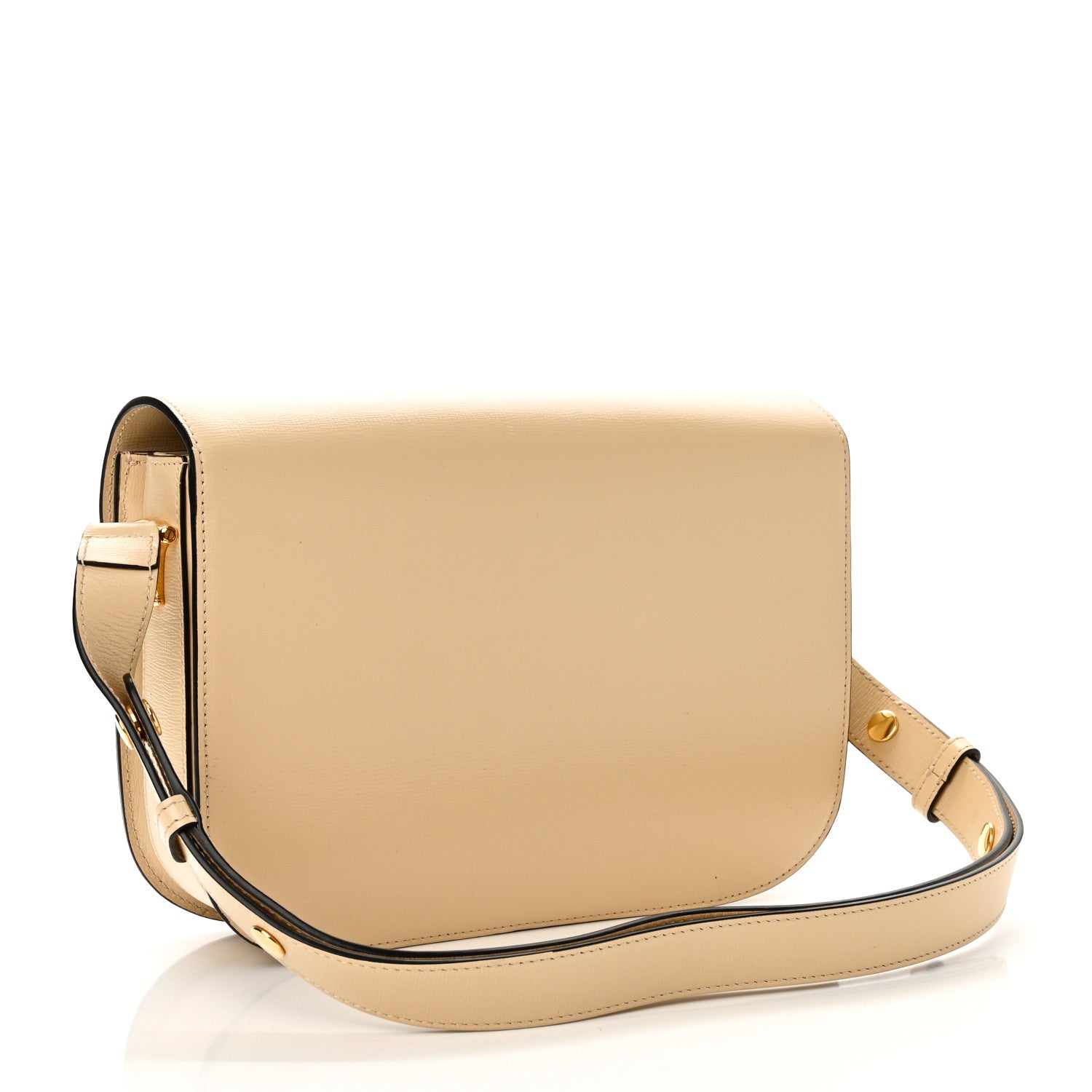 Gucci Azalea Calfskin Horsebit 1955 Shoulder Bag Bubble Tea 3 of 12