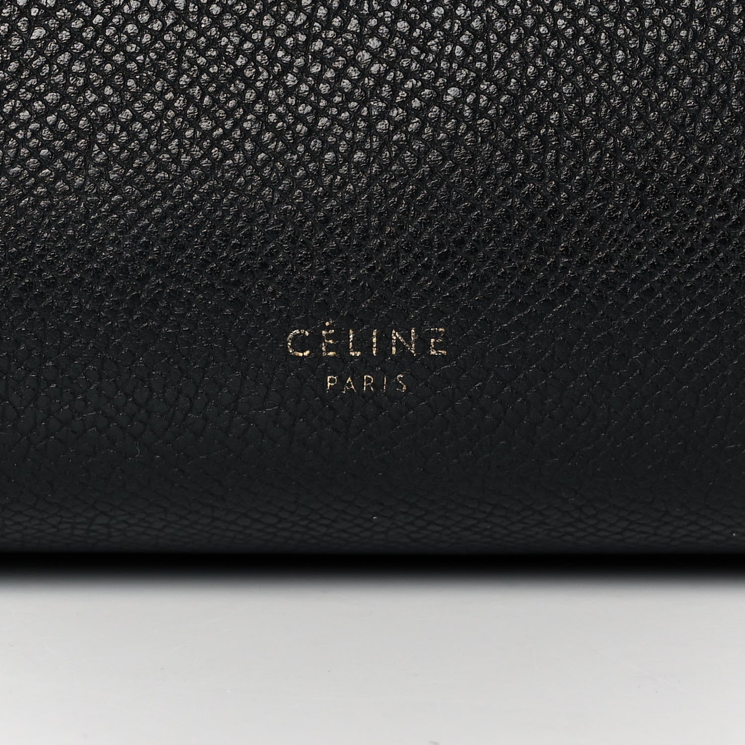 Celine Grained Calfskin Mini Belt Bag Black 5 of 9