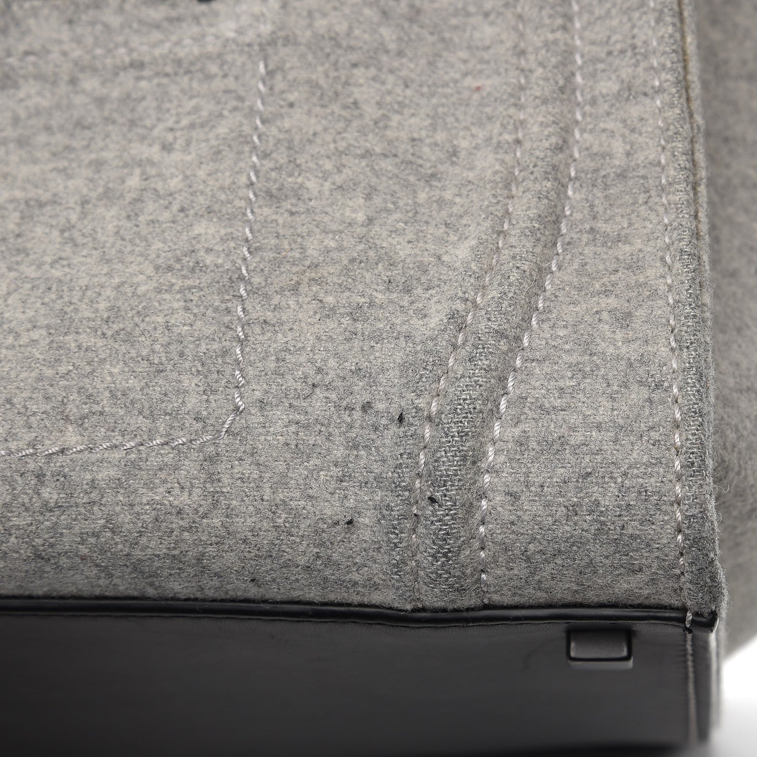 Celine Felt Medium Phantom Luggage Pearl Grey 12 of 13