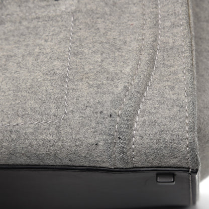 Celine Felt Medium Phantom Luggage Pearl Grey 12 of 13