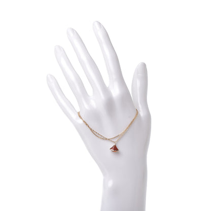 Bulgari 18K Rose Gold Carnelian Divas' Dream Bracelet SM 1 of 5