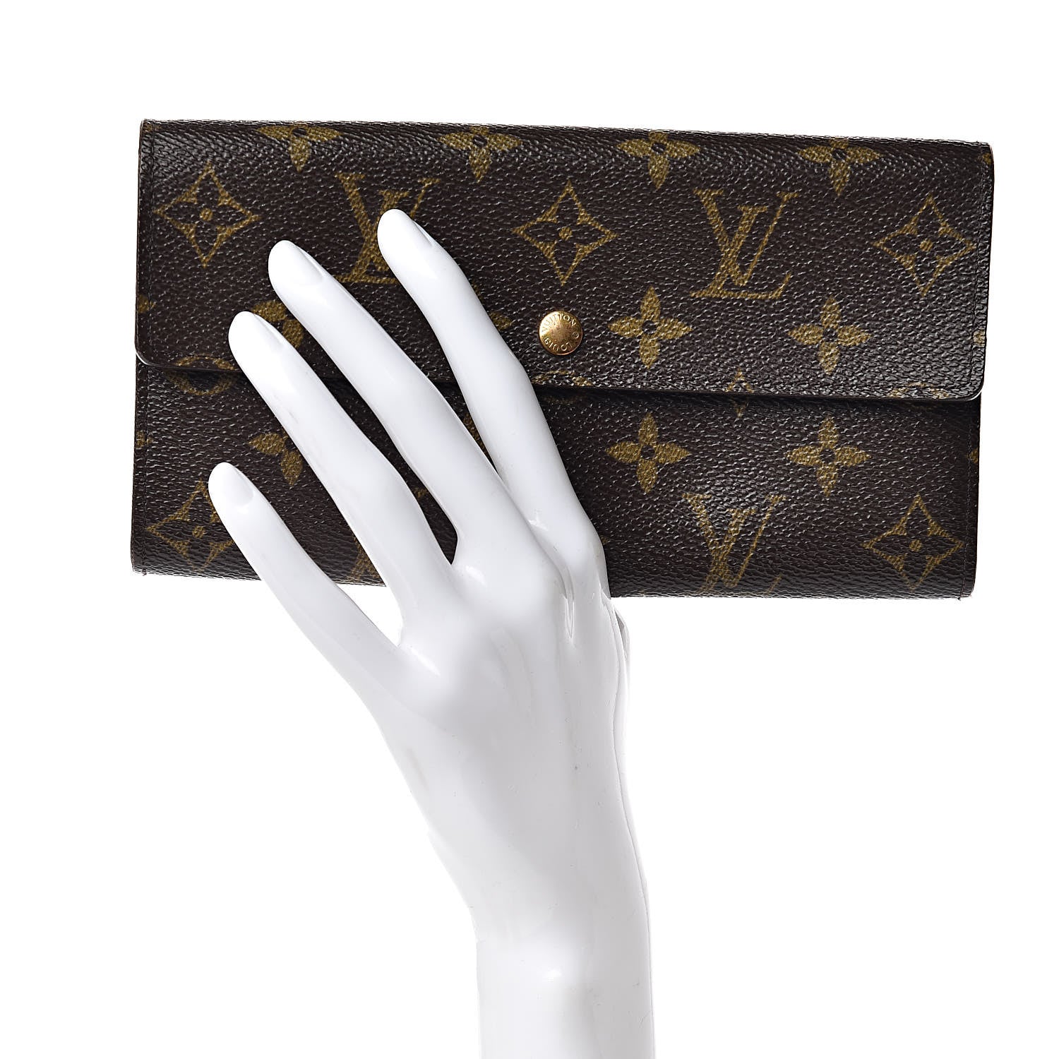 Louis Vuitton Monogram Sarah Wallet 2 of 8