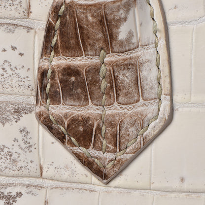 Hermes Matte Niloticus Crocodile Himalaya Birkin 30 Blanc 43 of 49