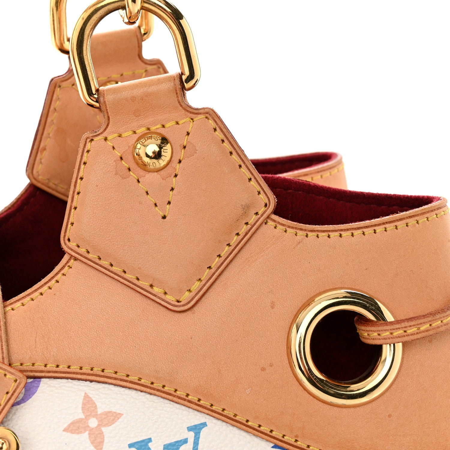 Louis Vuitton Monogram Multicolor Ursula White 10 of 10