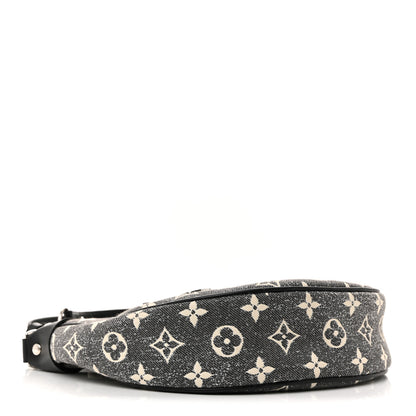Louis Vuitton Monogram Jacquard Denim Loop Black 4 of 9