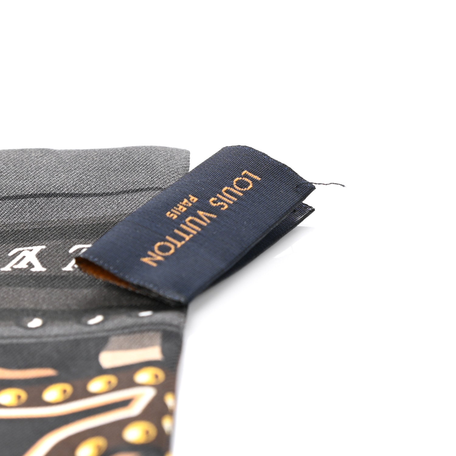 Louis Vuitton Silk Monogram LV World Bandeau Brown 4 of 4