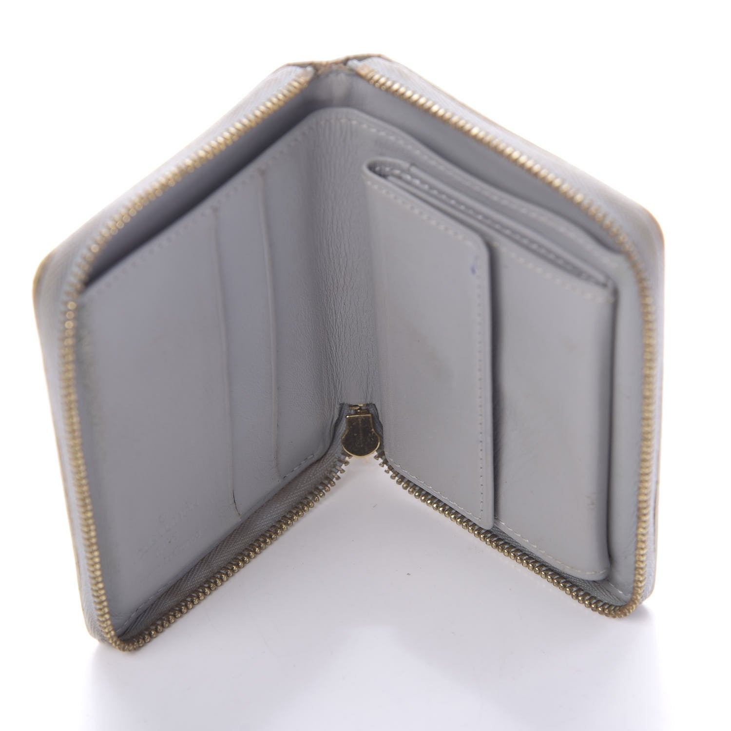 Louis Vuitton Vernis Broome Zip Wallet Gris 6 of 9