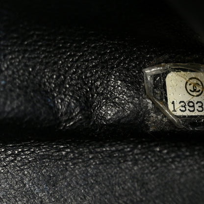 Chanel Caviar Quilted Jumbo Single Flap Black 8 of 11