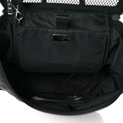 Prada Re-Nylon Saffiano Pet Carrier Backpack Black 4 of 10