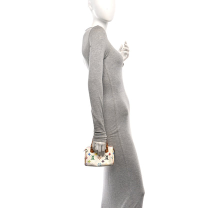 Louis Vuitton Monogram Multicolor Mini Sac HL Speedy White 2 of 11