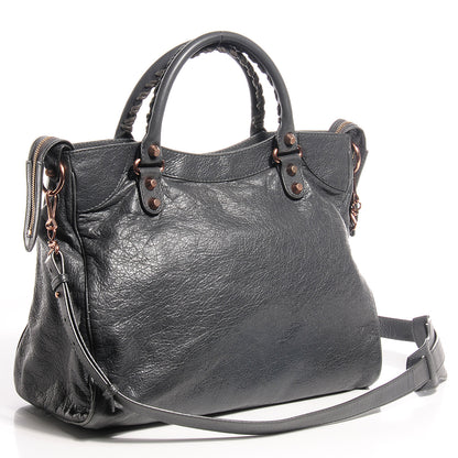 Balenciaga Agneau Giant 12 Rose Gold Hardware Velo Gris Tarmac 3 of 15