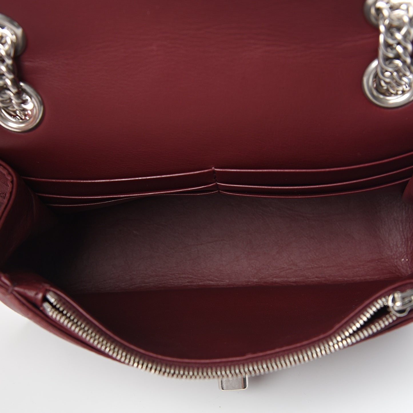 Nylon Jacquard Diagonal Logo Small Scarf Lock Chain Shoulder Bag Rouge Bordeaux Black Beige
