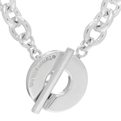 Tiffany Sterling Silver 1837 Toggle Necklace 8 of 8