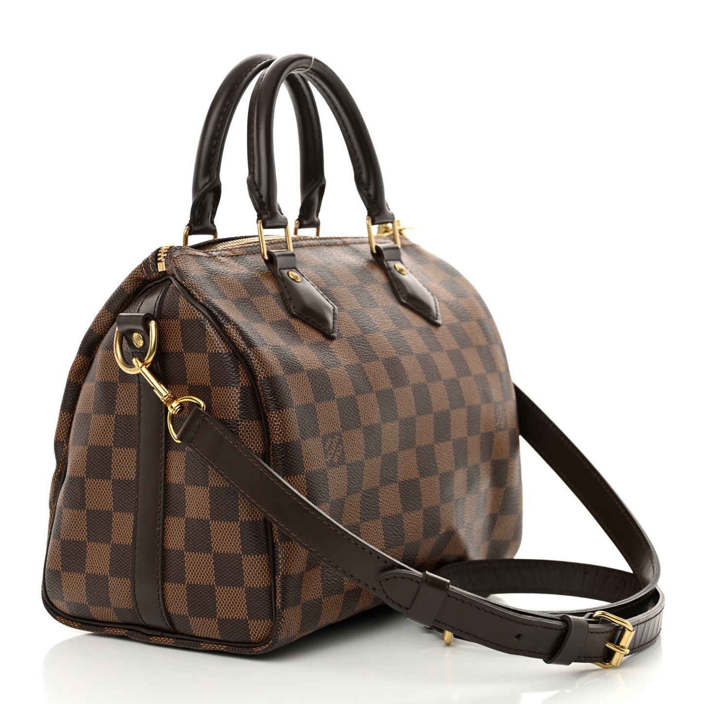 Damier Ebene Speedy Bandouliere 25