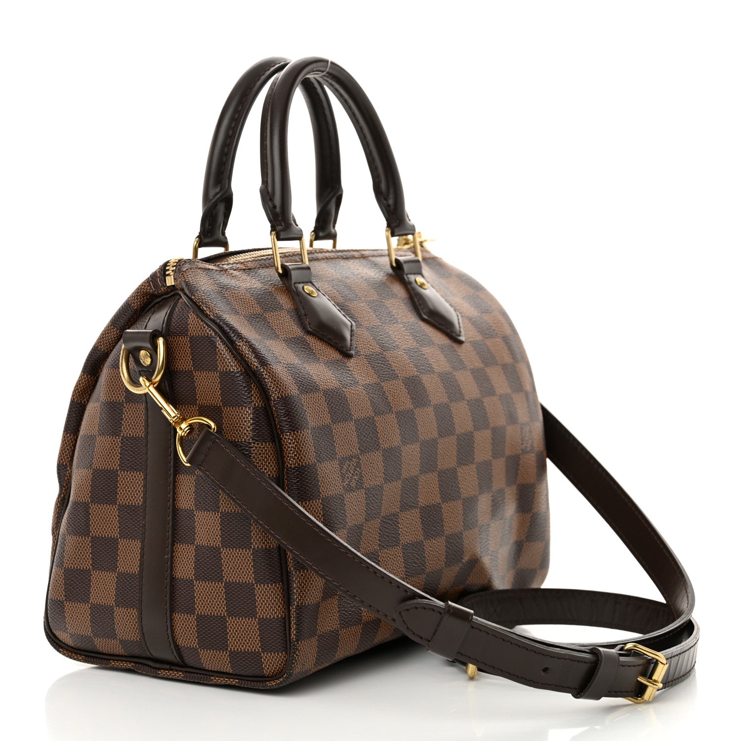 Louis Vuitton Damier Ebene Speedy Bandouliere 25 3 of 15