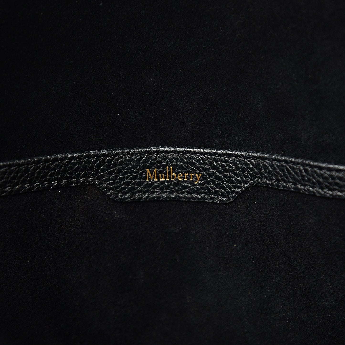 Small Classic Grain Camden Black