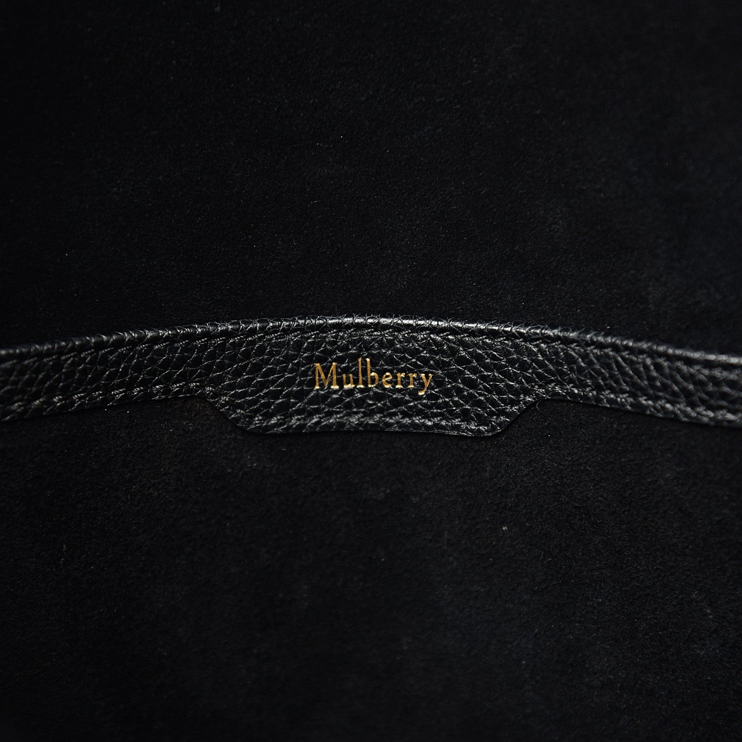 Mulberry Small Classic Grain Camden Black 5 of 8