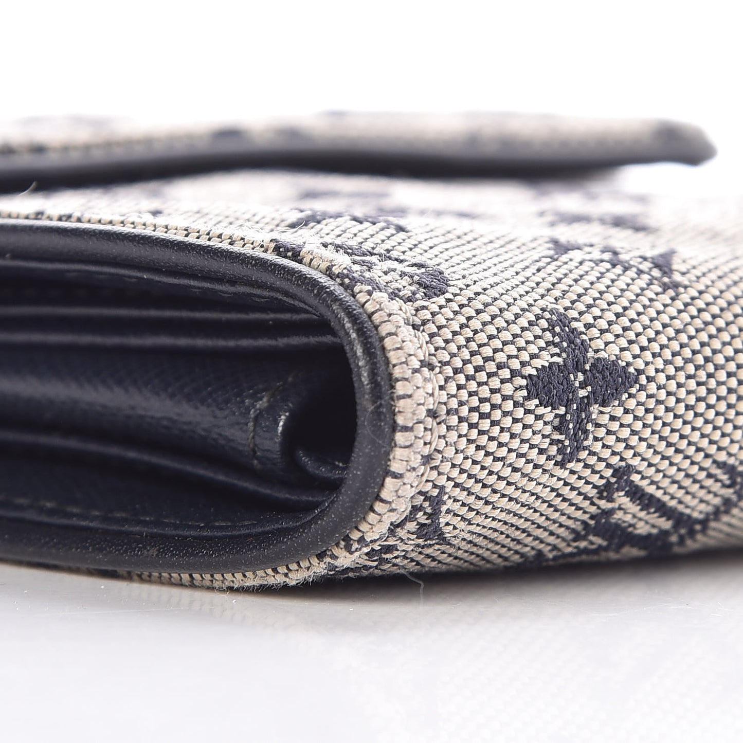 Mini Monogram Compact Wallet Blue