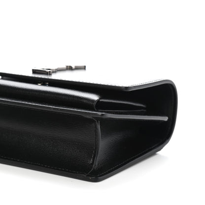 Saint Laurent Calfskin Monogram Sunset Chain Wallet Black 9 of 9