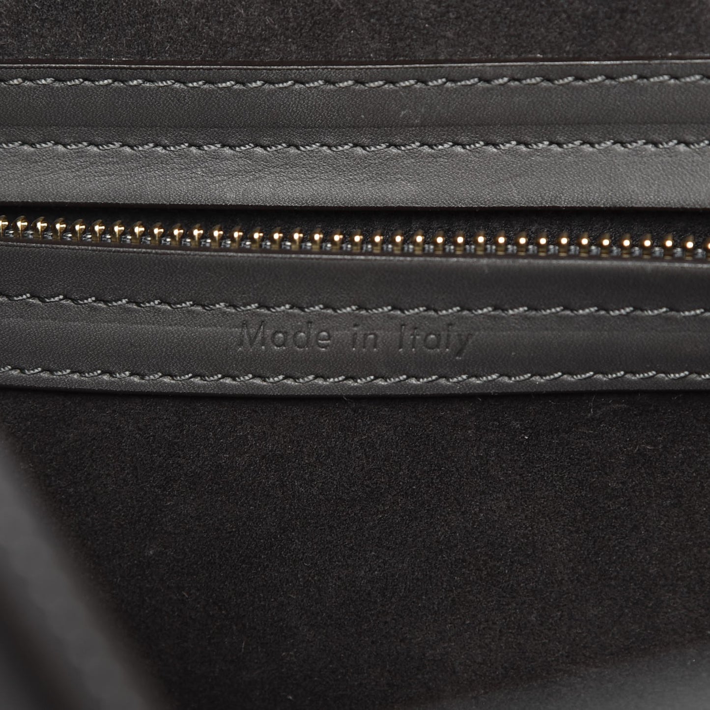 Natural Calfskin Medium Phantom Luggage Grey