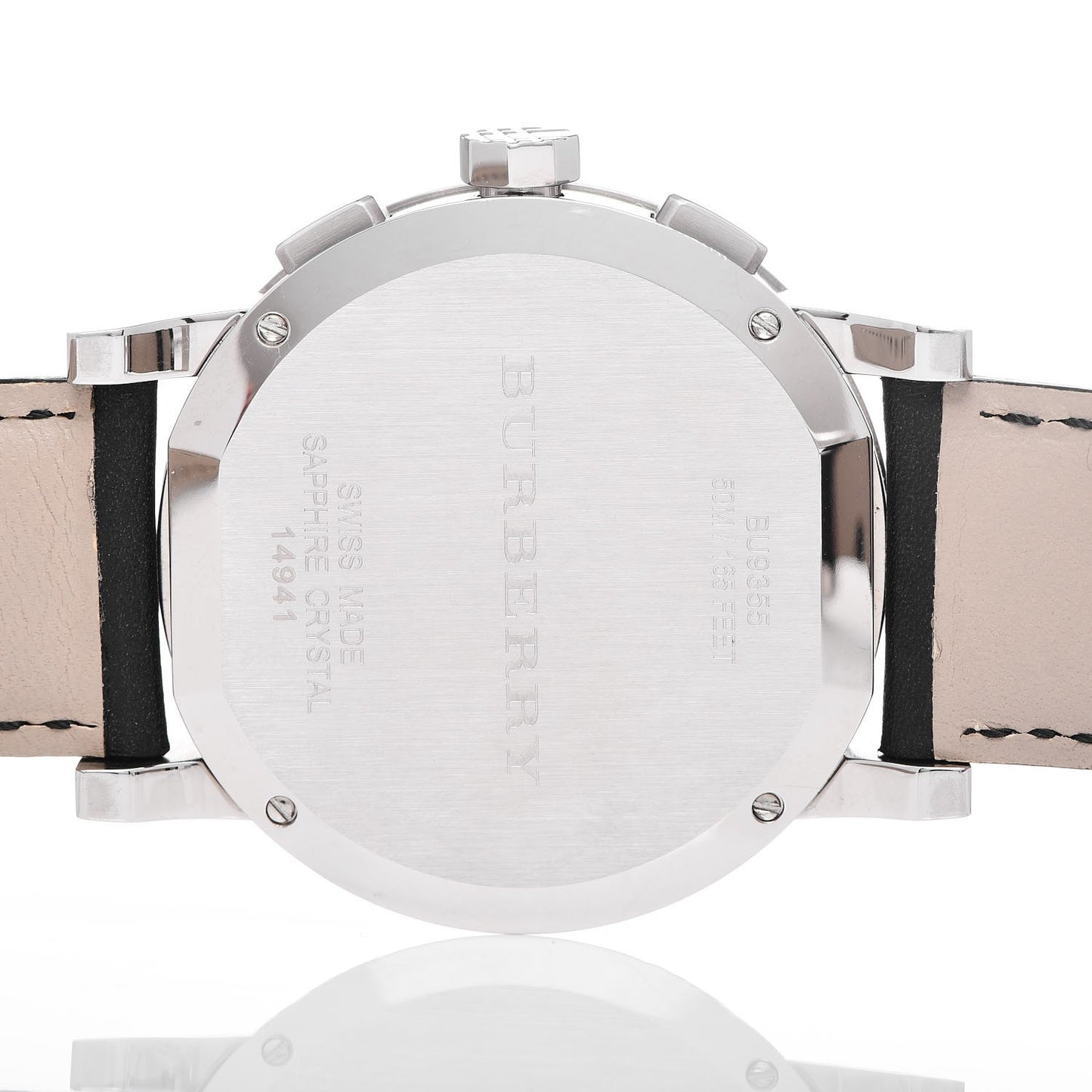 Stainless Steel Calfskin 42mm Chronograph Quartz Watch BU9355